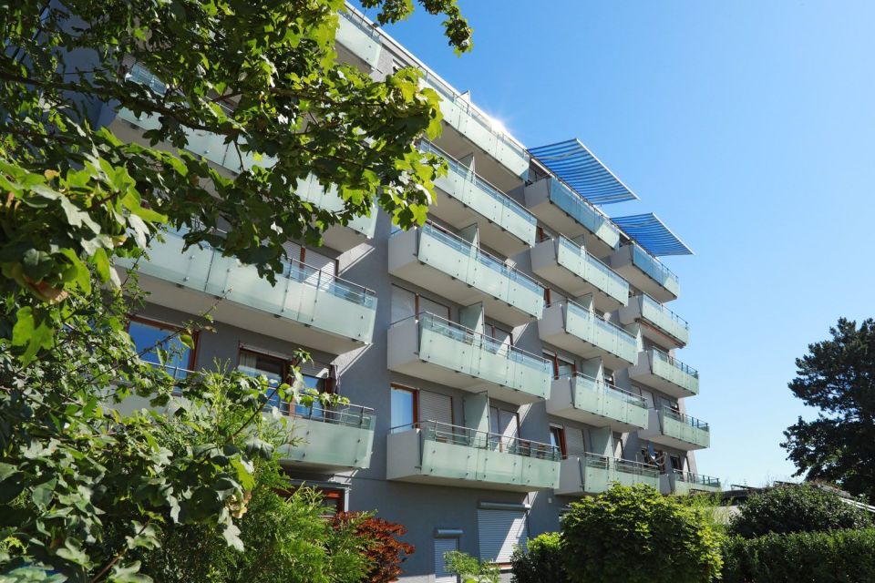 View of the Kemnater Hof Hotel & Apartments near Stuttgart
